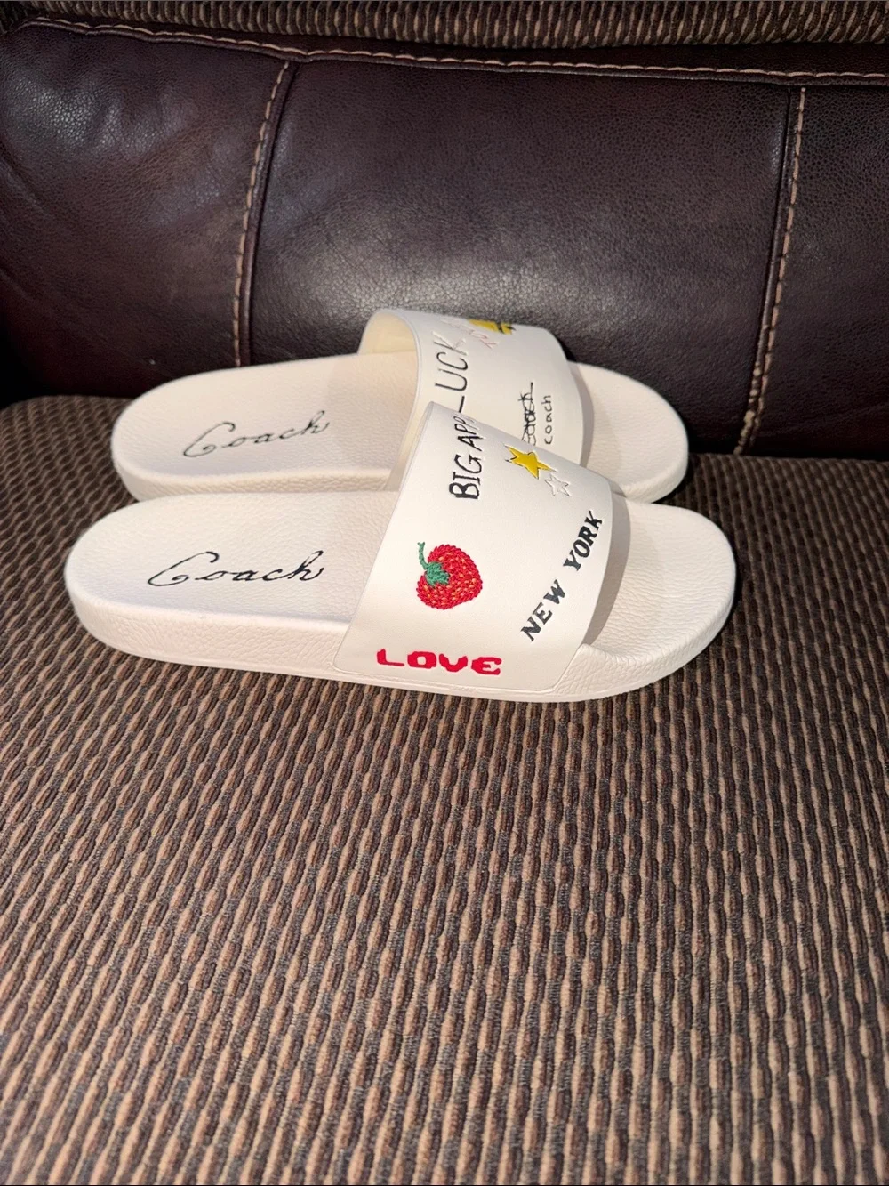 Coach sketch New York slides